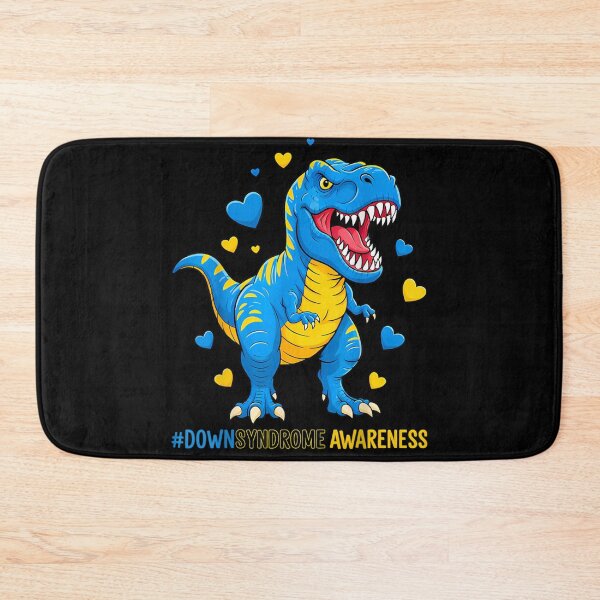 Item preview, Down Syndrome Awareness Dinosaur Support Shirt designed and sold by Serene woods.