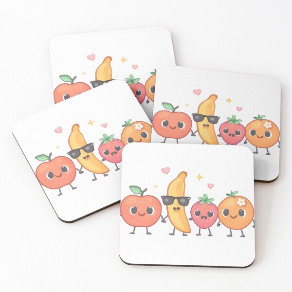 Item preview, Cute Fruit Friends designed and sold by Velvet-motive.