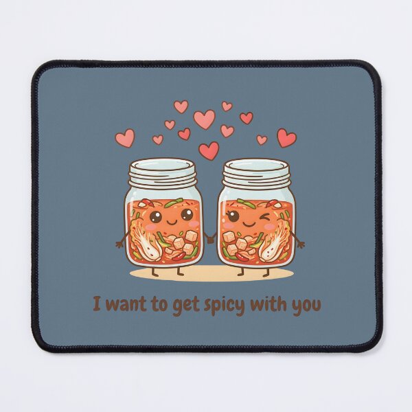 Item preview, I Love You Cute Korean Kimchi Greeting  designed and sold by HowToCanadian.