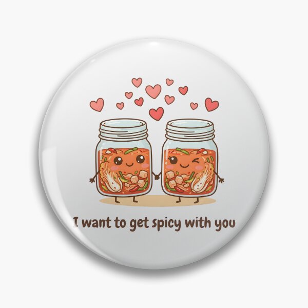Item preview, I Love You Cute Korean Kimchi Greeting  designed and sold by HowToCanadian.