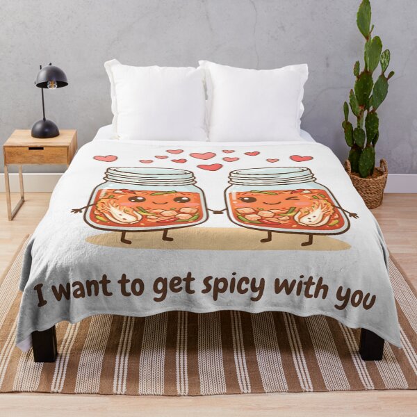Item preview, I Love You Cute Korean Kimchi Greeting  designed and sold by HowToCanadian.