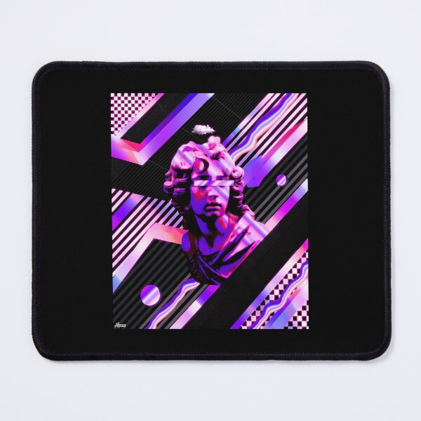 Item preview, Vaporwave Pattern Statue Glitched Cybercore designed and sold by lrdvvwzvhv57.