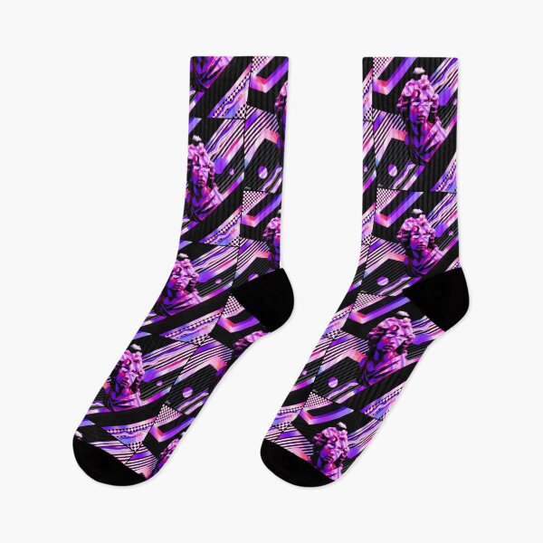 Item preview, Vaporwave Pattern Statue Glitched Cybercore designed and sold by lrdvvwzvhv57.