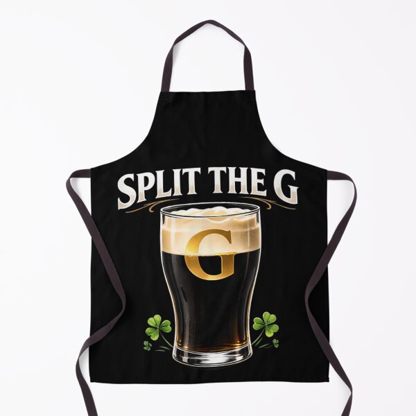 Item preview, Split The G Funny Beer St Patricks Day Shirt designed and sold by River Silva.
