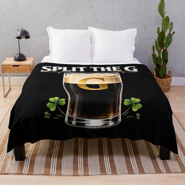Item preview, Split The G Funny Beer St Patricks Day Shirt designed and sold by River Silva.