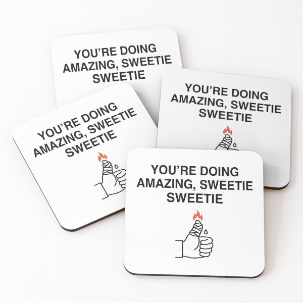 Item preview, You're Doing Amazing Sweetie designed and sold by Mirabile Dictu.