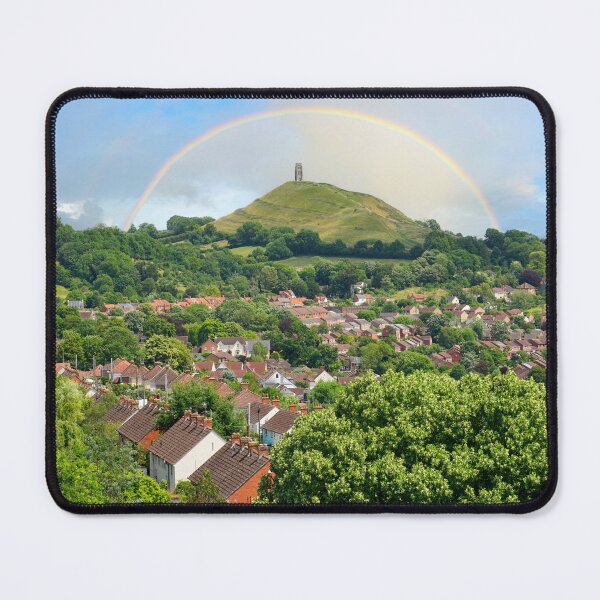 Item preview, Glastonbury Tor Rainbow designed and sold by Alisonchambers2.