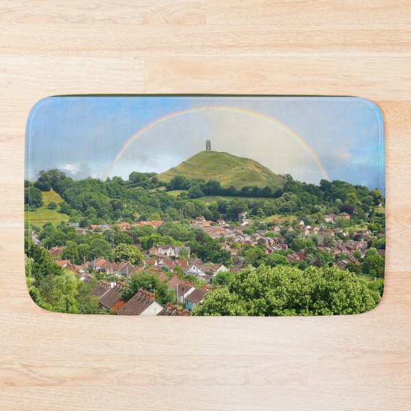 Item preview, Glastonbury Tor Rainbow designed and sold by Alisonchambers2.