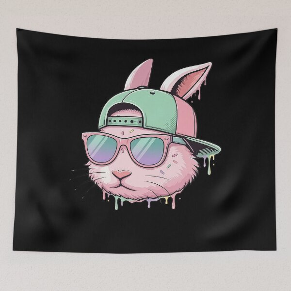 Item preview, Cool Pastel Bunny Drip Aesthetic designed and sold by KIROSALS.