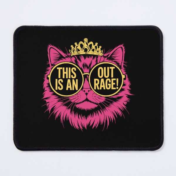 Item preview, Retro This Is An Outrage designed and sold by BingyBongoArt.