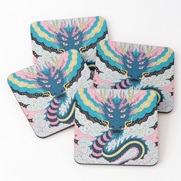 Item preview, Three-eyed dragon among the clouds designed and sold by paulrommer.