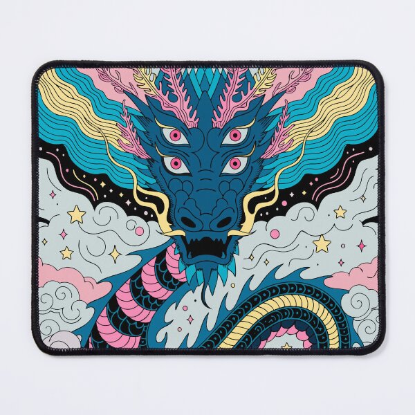 Item preview, Three-eyed dragon among the clouds designed and sold by paulrommer.