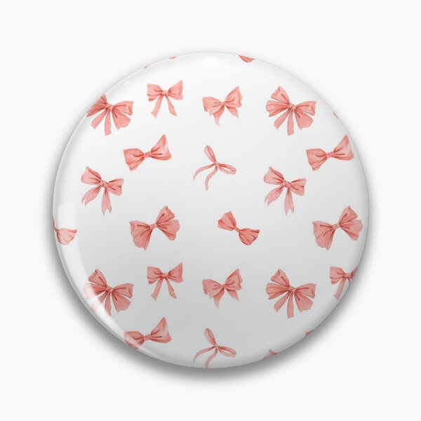 Item preview, Cute aesthetic Pink Ribbon art Pattern designed and sold by Smuchie.