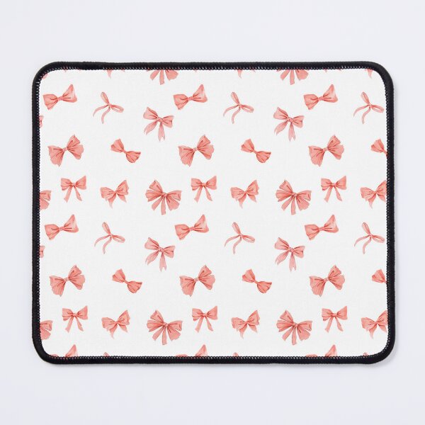 Item preview, Cute aesthetic Pink Ribbon art Pattern designed and sold by Smuchie.