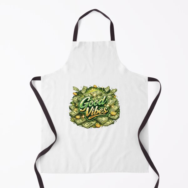 Item preview, Money Aesthetic Good Vibes Dollar Bills Sticker, Hustle Wealth Cash Design, Green Gold Luxury Money Art designed and sold by EverMuse_0_0.