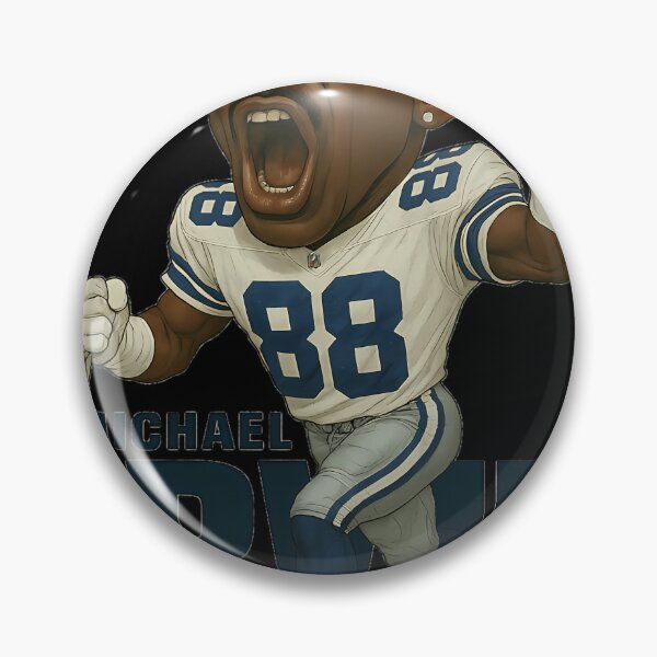 Item preview, Michael Irvin Cowboys 88 Caricature  designed and sold by ★ IV:XXᴀᴍ ★.