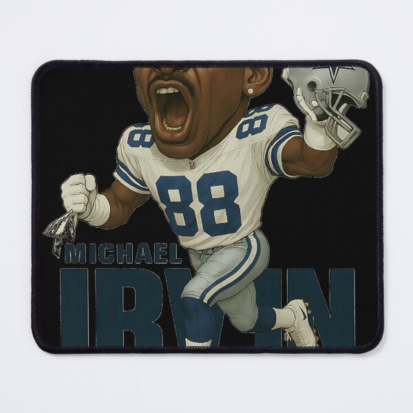 Item preview, Michael Irvin Cowboys 88 Caricature  designed and sold by ★ IV:XXᴀᴍ ★.