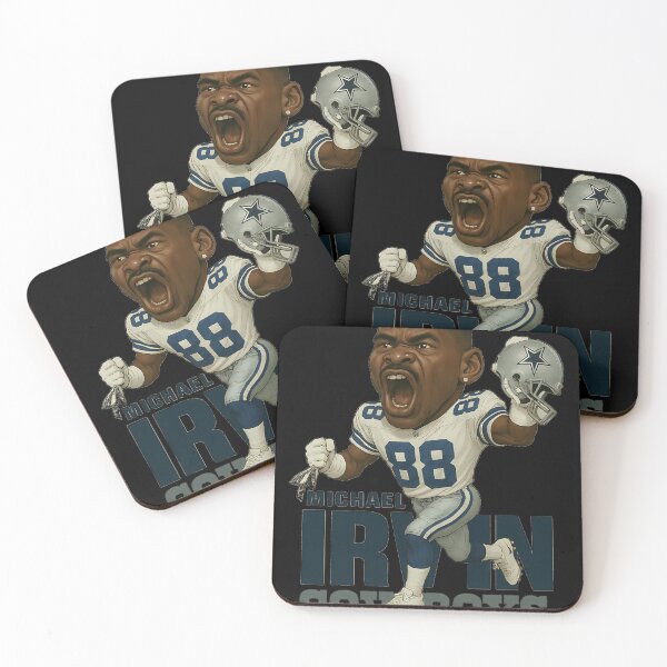 Item preview, Michael Irvin Cowboys 88 Caricature  designed and sold by ★ IV:XXᴀᴍ ★.