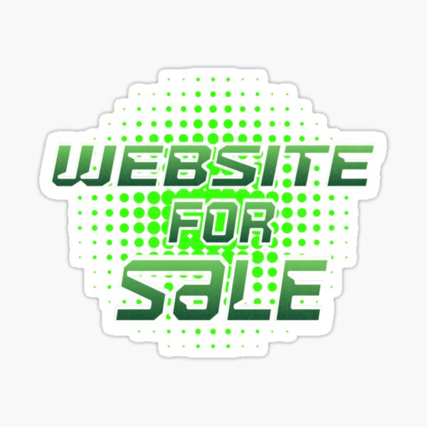 Website Sell Sticker