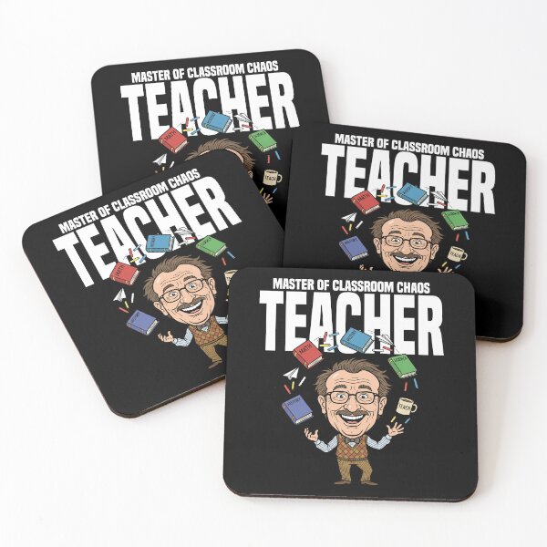 Item preview, TEACHER - MASTER OF CLASSROOM CHAOS designed and sold by KEF Custom.