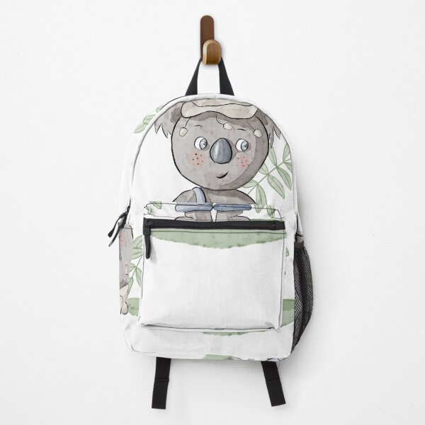 Item preview, Aussie Koala Cork Hat Illustration Hand Drawn designed and sold by Jaana Day.