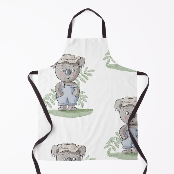 Item preview, Aussie Koala Cork Hat Illustration Hand Drawn designed and sold by Jaana Day.