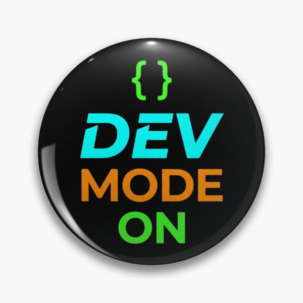 Item preview, DEV MODE ON Programmer Shirt designed and sold by KurtByteStudio.