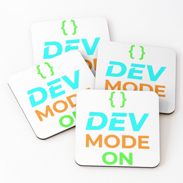 Item preview, DEV MODE ON Programmer Shirt designed and sold by KurtByteStudio.