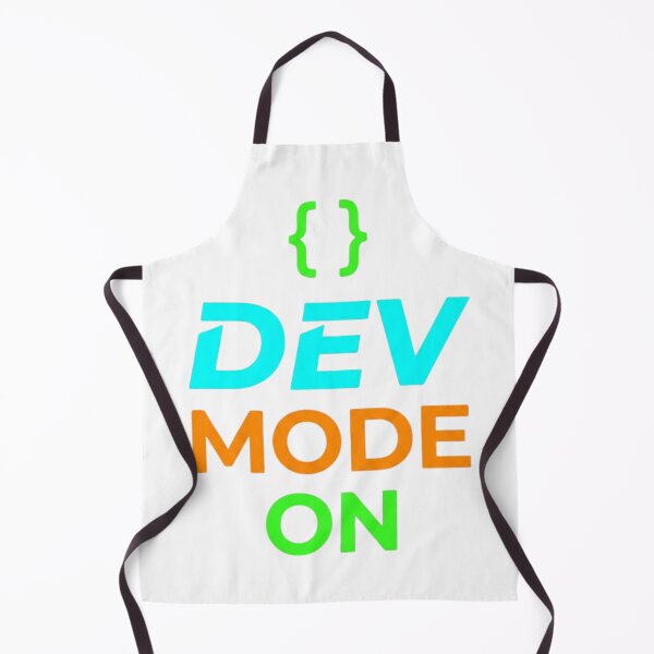Item preview, DEV MODE ON Programmer Shirt designed and sold by KurtByteStudio.