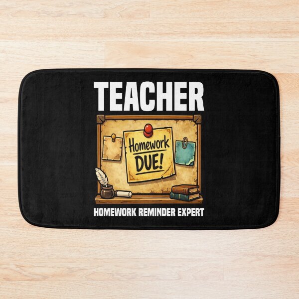 Item preview, TEACHER - HOMEWORK REMINDER EXPERT designed and sold by KEF Custom.