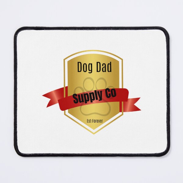 Item preview, Vintage Dog Dad Supply Co Badge Dog Dad Shirt designed and sold by Refinedpaws.
