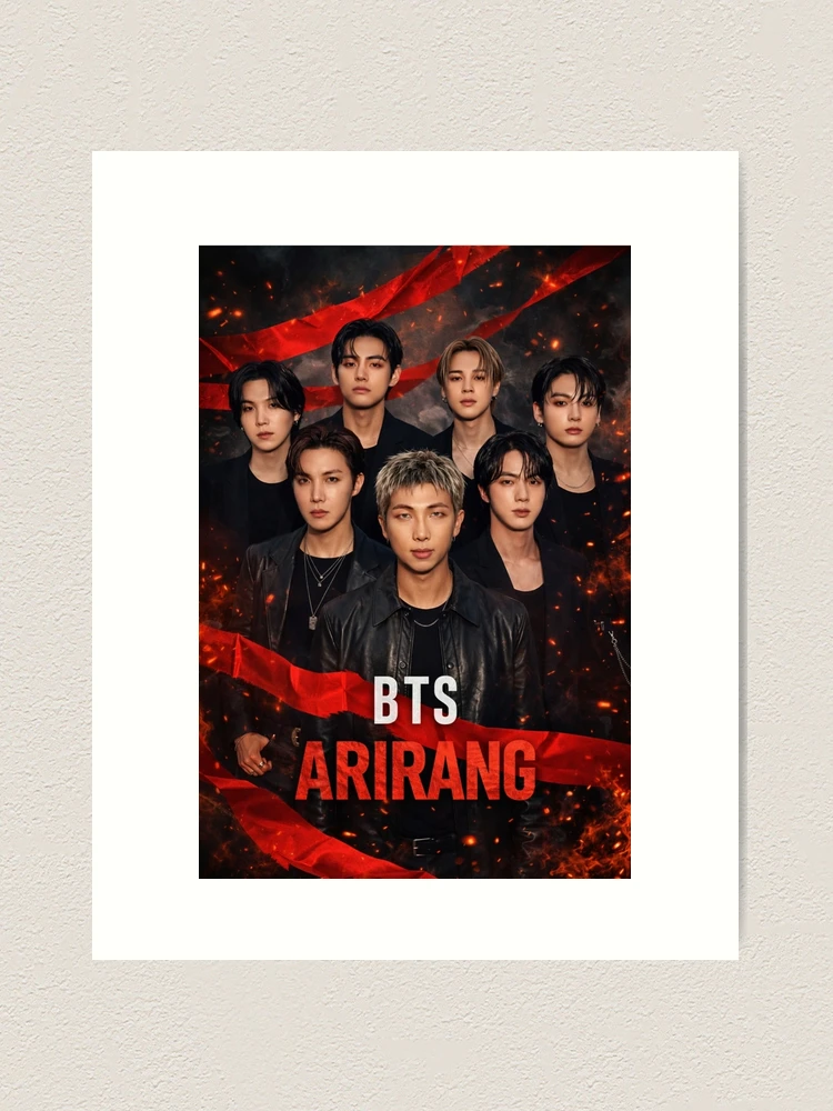BTS  ファインアート　スクリーンプリント BTS ARIRANG 2026