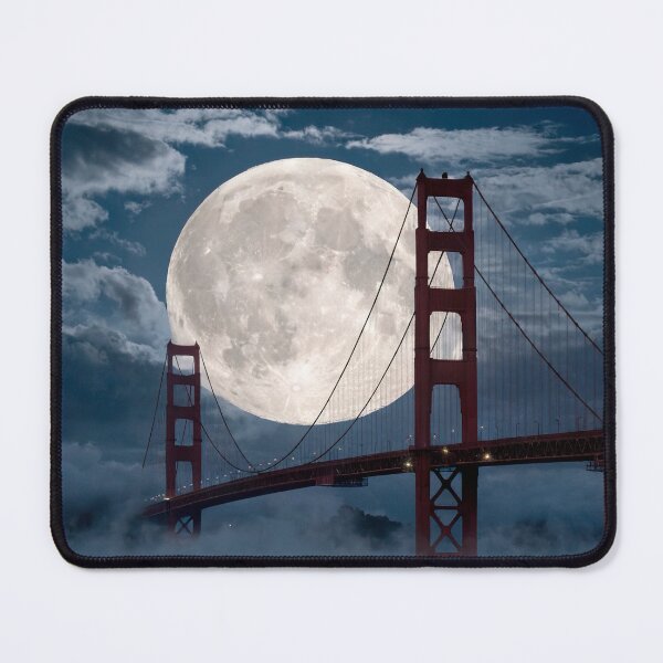 Item preview, Golden Gate Bridge under the full moon designed and sold by paulrommer.