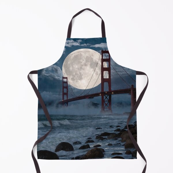 Item preview, Golden Gate Bridge under the full moon designed and sold by paulrommer.