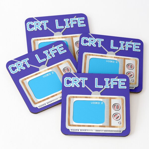Item preview, CRT Life Tube TV Retro Television designed and sold by ReggieRaggz.