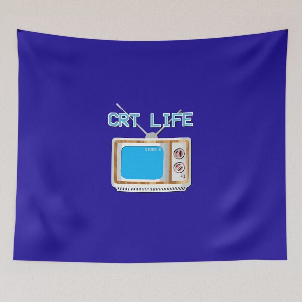 Item preview, CRT Life Tube TV Retro Television designed and sold by ReggieRaggz.