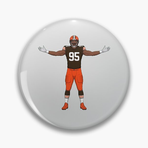 Item preview, Myles Garrett #95 Arms Out designed and sold by EndZoneEmporium.