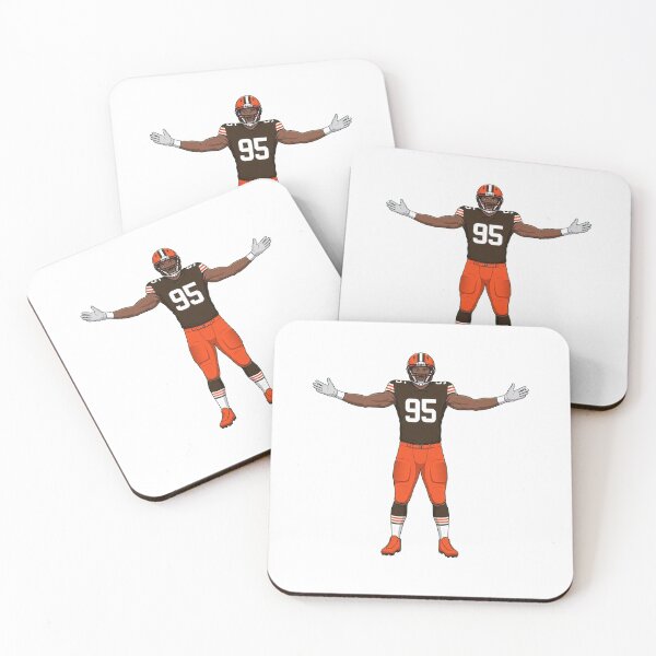 Item preview, Myles Garrett #95 Arms Out designed and sold by EndZoneEmporium.