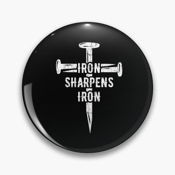 Item preview, Iron Sharpens Iron Proverbs 27:17 designed and sold by kashiart.