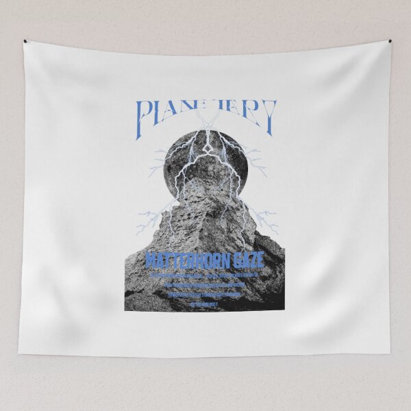 Item preview, Planetary Lightning Mountain Cosmic Gaze Art designed and sold by RideMche.