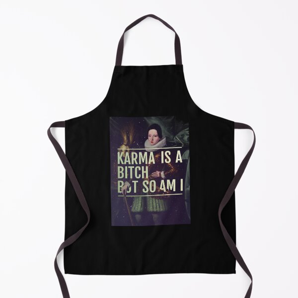 Item preview, Karma Is A Bitch But So Am I Sarcastic Meme designed and sold by lrdvvwzvhv57.