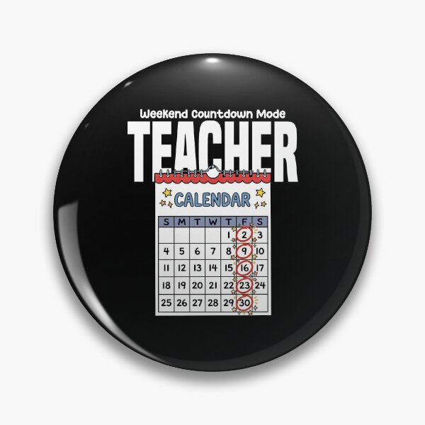 Item preview, TEACHER - WEEKEND COUNTDOWN MODE designed and sold by KEF Custom.
