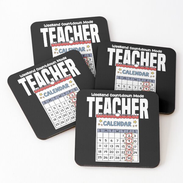 Item preview, TEACHER - WEEKEND COUNTDOWN MODE designed and sold by KEF Custom.
