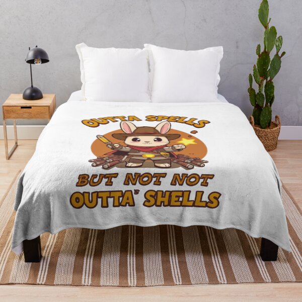Item preview,  Outta Spells But Not Outta Shells-fantasy meme, funny wizard, sarcasm designed and sold by ChameraDesign.