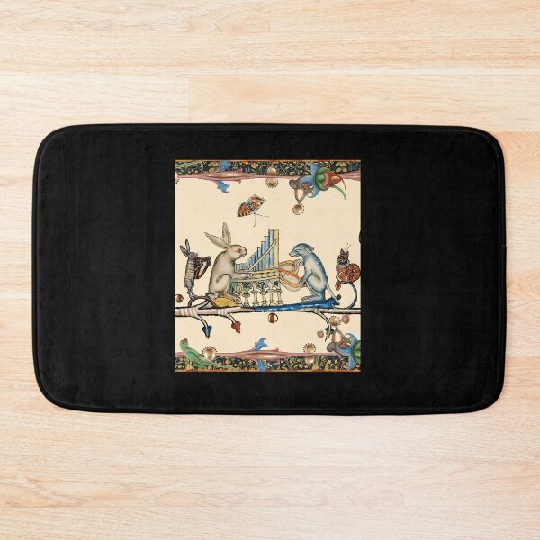 Item preview, Weird Medieval Bestiary Rabbit Playing Organ designed and sold by lrdvvwzvhv57.