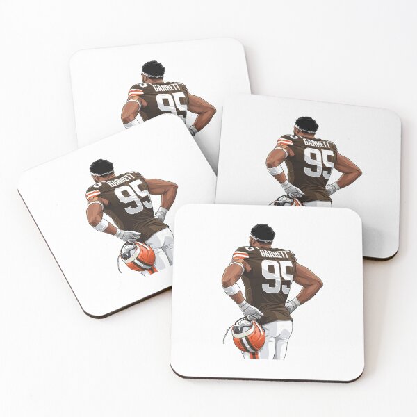Item preview, Myles Garrett #95 Hands On Hips designed and sold by EndZoneEmporium.