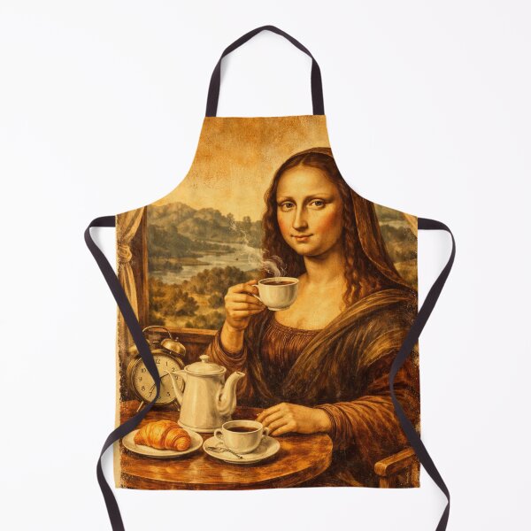 Item preview, Mona Lisa Needs Coffee First designed and sold by RolMerch.