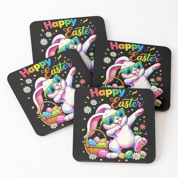 Item preview, Happy Easter Dabbing Bunny Cute Funny Easter Shirt designed and sold by Chaya Reid.