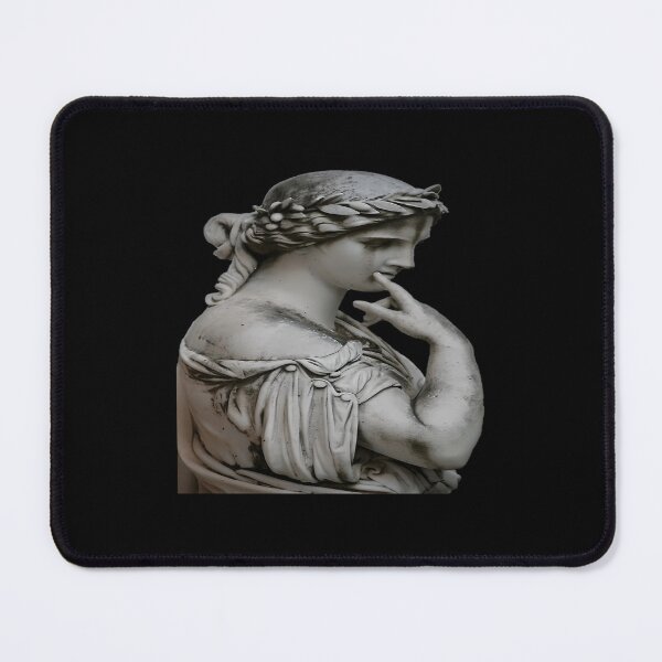 Item preview, Glitched Bust Statue Thinker Vaporwave Art designed and sold by lrdvvwzvhv57.