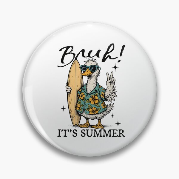 Item preview,  Bruh It’s Summer Goose designed and sold by kashiart.